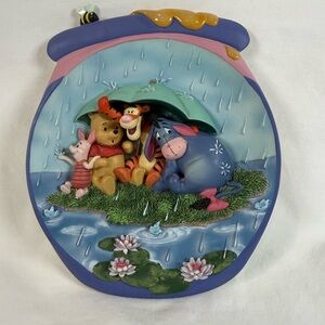 Vintage Pooh & Friends Decorative Plate 1999